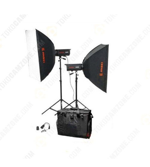 Paket Studio Jinbei ECD-V800 With Softbox